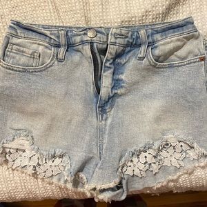 Denim Shorts, size 10